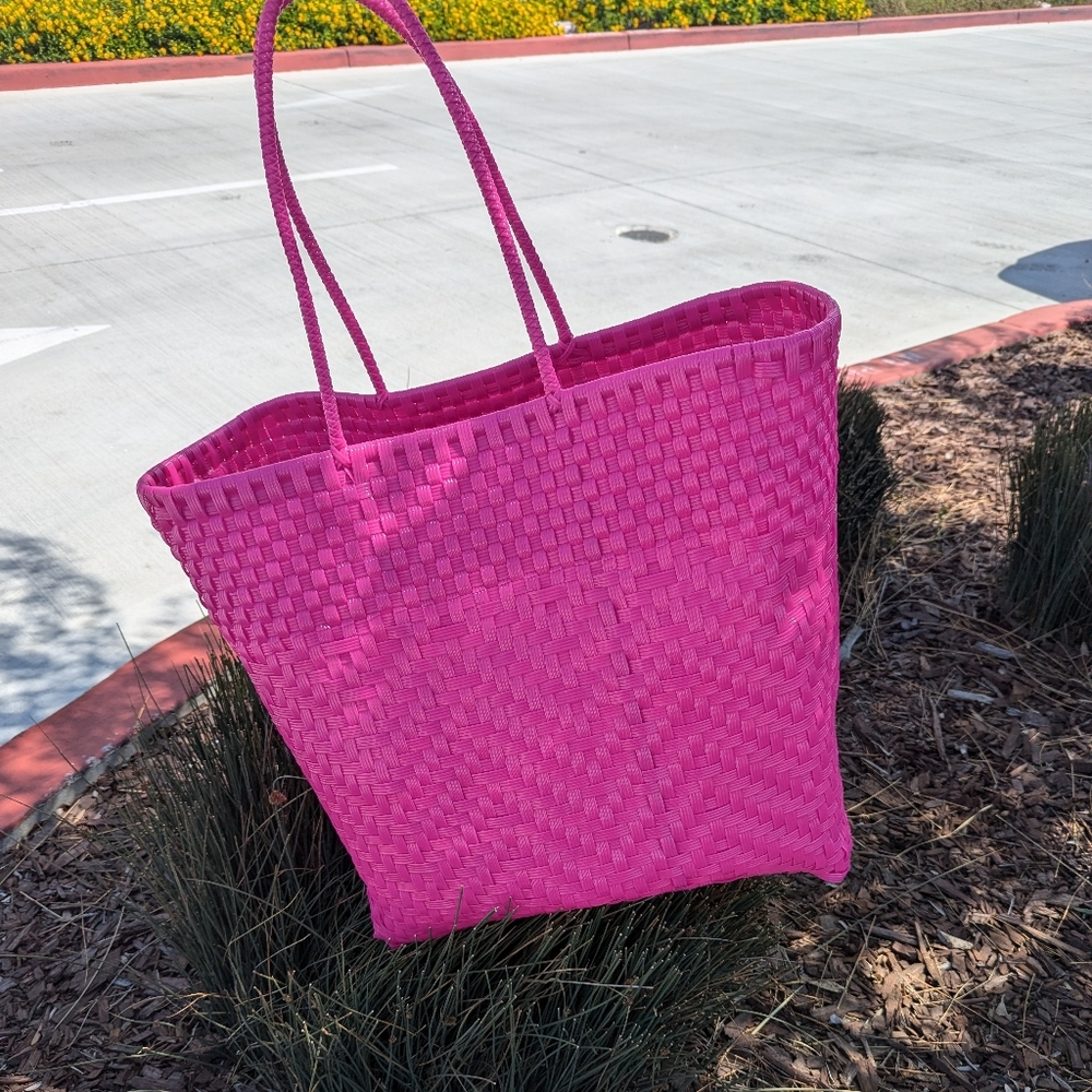 Handmade hand hand woven bag
